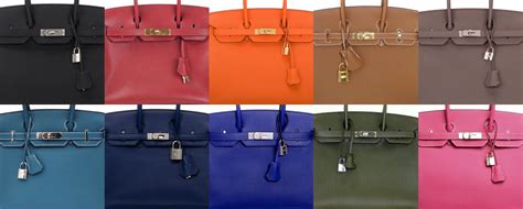 hermes bag color chart|hermes luggage color chart.